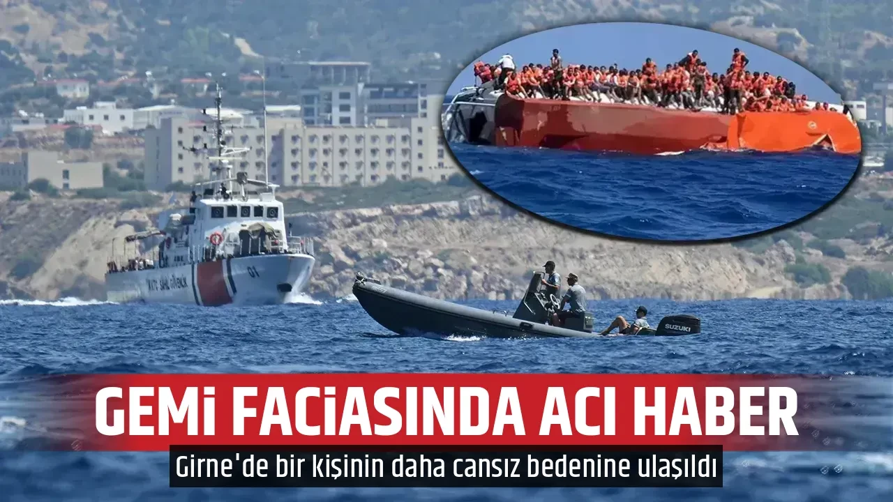 GEMİ FACİASINDA ACI HABER