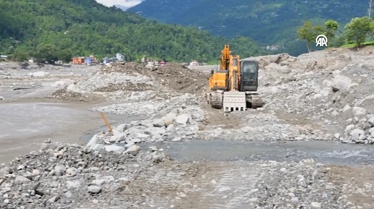 Nepal'deki sel felaketinin üzerinden 1 hafta geçti! Tünellerde mahsur kalanlar yaşıyor olabilir