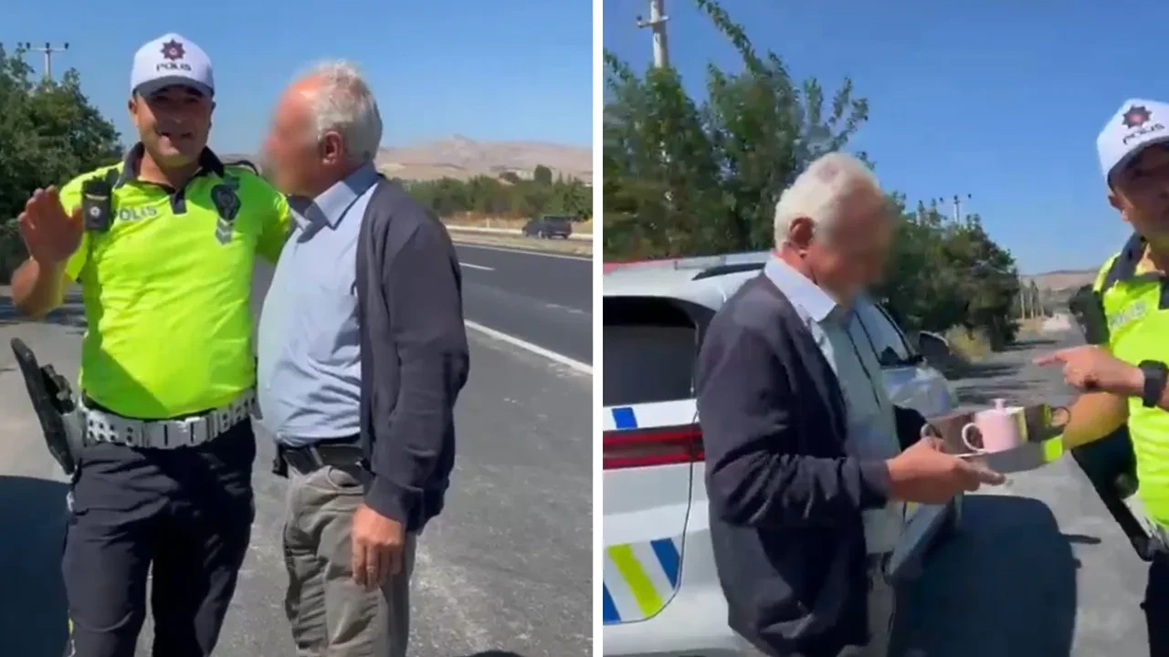 Polislerden kaçmak istedi ''evdeki bulaşıkları yıkama'' cezası aldı!