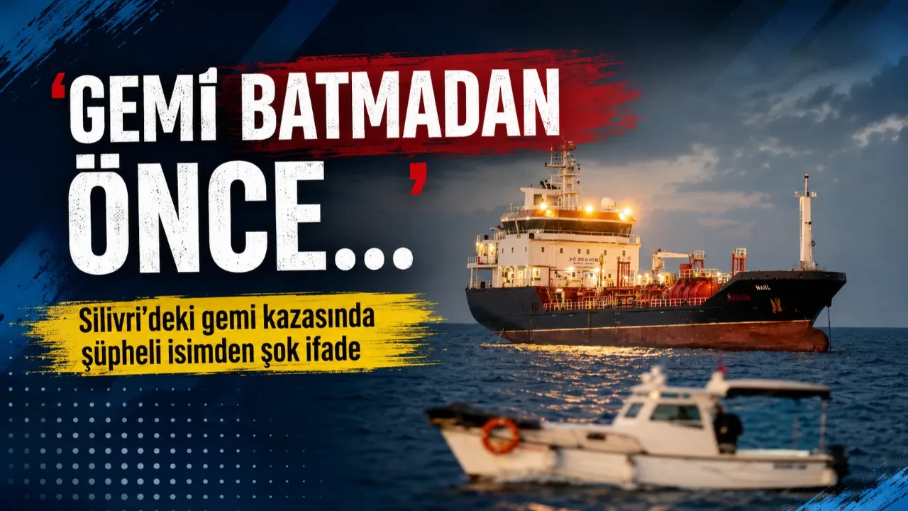 'GEMİ BATMADAN ÖNCE...'