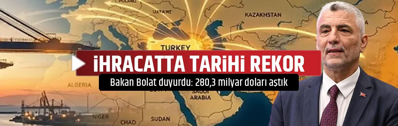 İHRACATTA TARİHİ REKOR