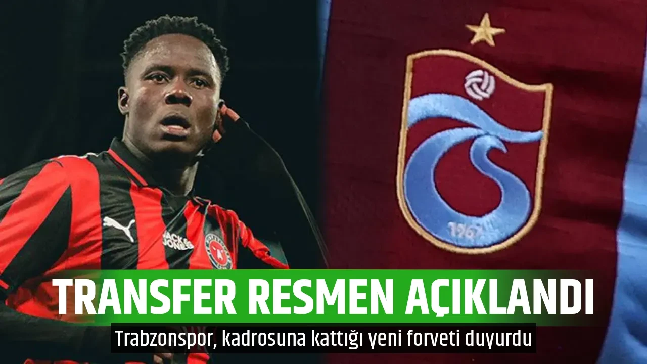 TRANSFER RESMEN AÇIKLANDI