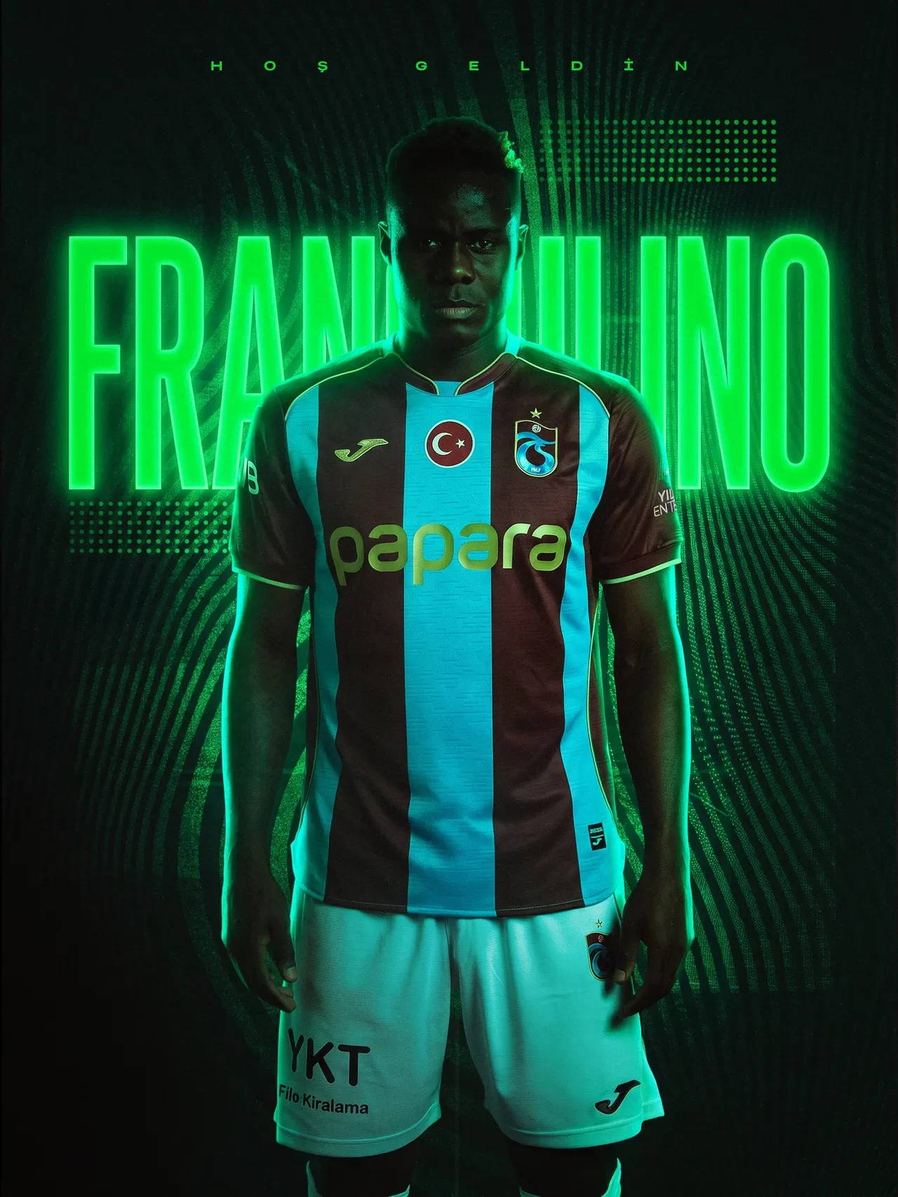 Trabzonspor yeni transferini açıkladı! Bordo-mavililer, Franculino Dju'yu kadrosuna kattı