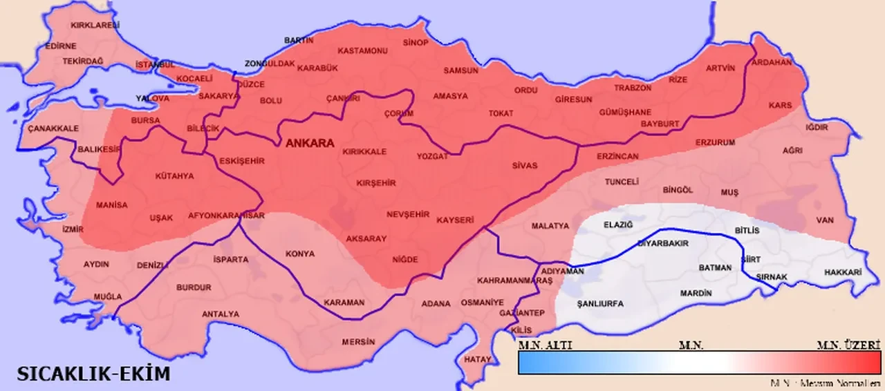 Ekim ayında havalar nasıl olacak? Meteoroloji bölge bölge açıkladı: Bu kez tablo farklı