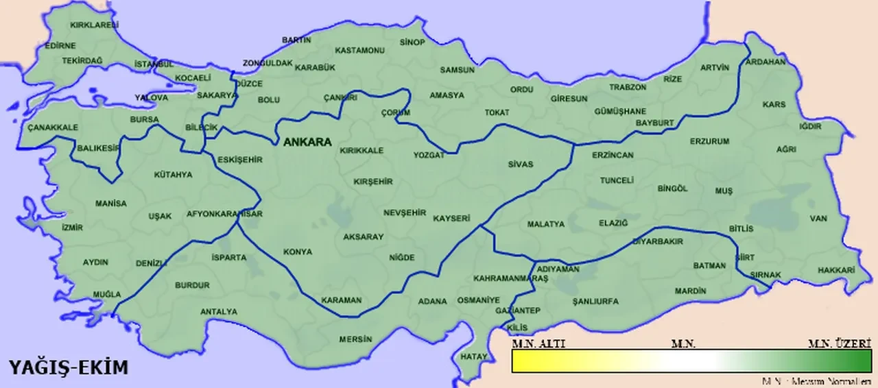 Ekim ayında havalar nasıl olacak? Meteoroloji bölge bölge açıkladı: Bu kez tablo farklı
