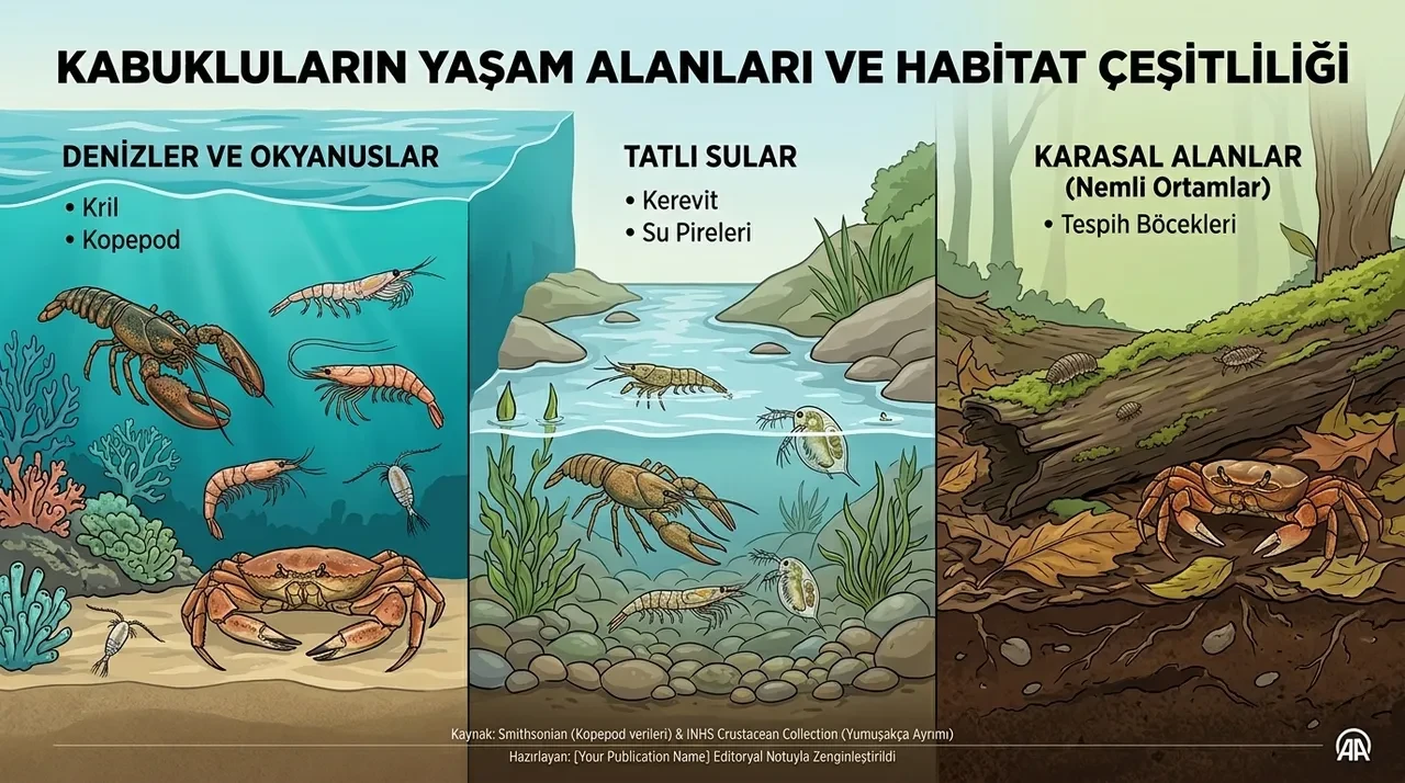 Kabuklu canlılar sadece denizlerde mi yaşar? Kabuklu canlı türleri ve isimleri