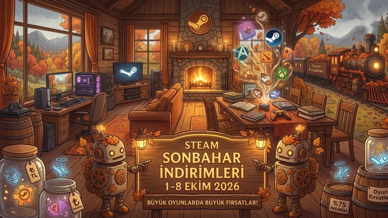 Steam sonbahar indirimleri ne zaman 2026? Steam Sonbahar indirimi saat kaçta başlayacak?