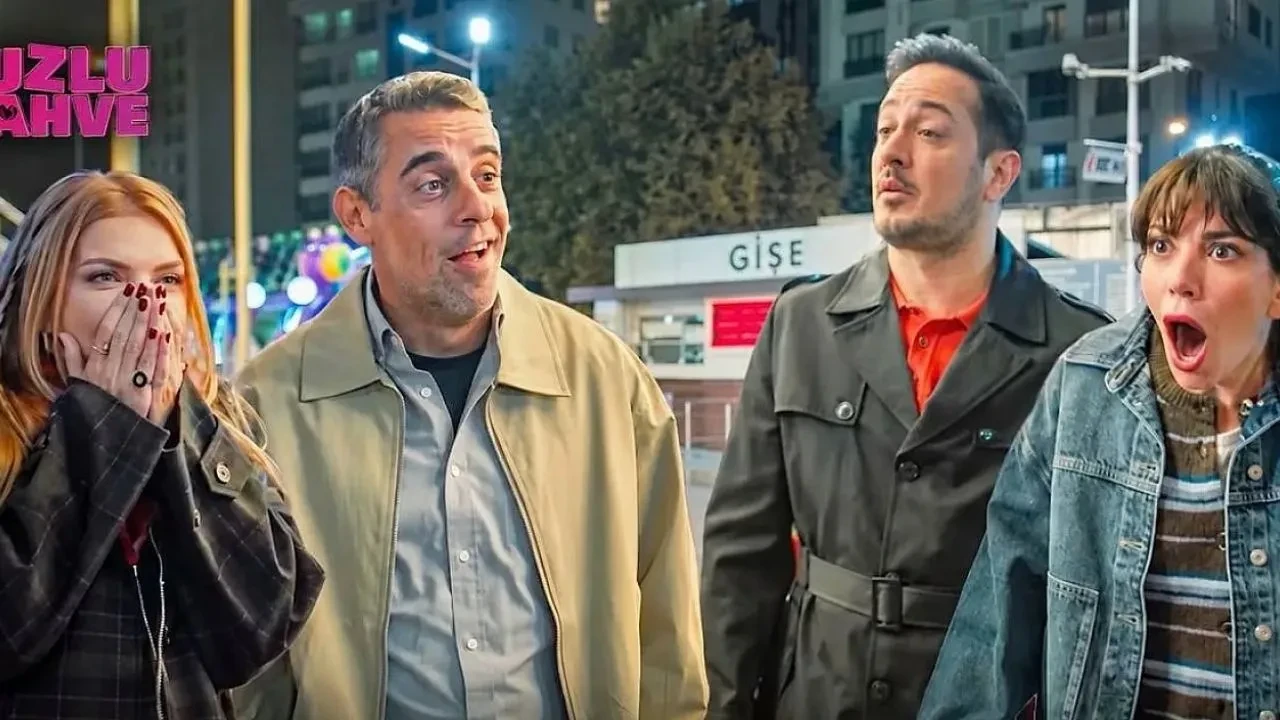 Tuzlu Kahve’nin 5. bölümünde Kavak Yelleri esti! Sarp Apak, Pelin Karahan, Dağhan Külegeç ve Ceren Moray yeniden bir arada