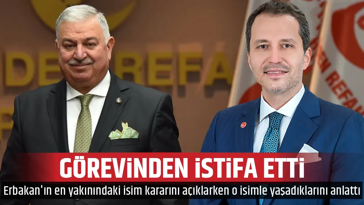 GÖREVİNDEN İSTİFA ETTİ