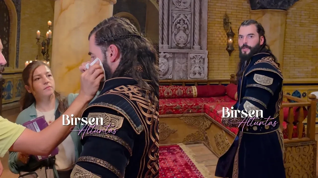Akın Akınözü Aşk ve Taht setinde zor anlar yaşadı!