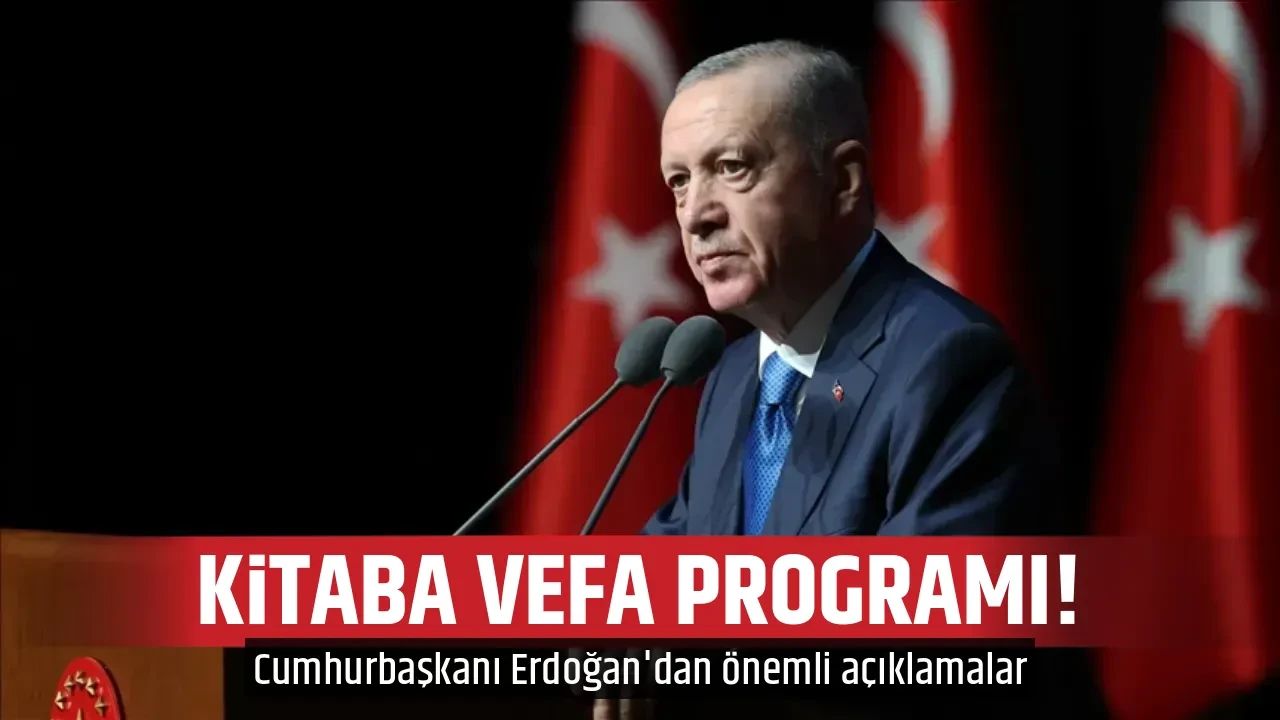 KİTABA VEFA PROGRAMI!