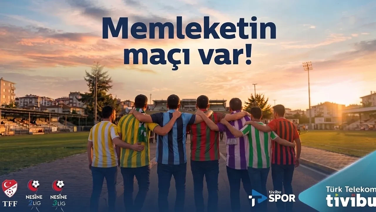 Futbolseverlerin memleketlerindeki Nesine 2. ve 3. Lig heyecanı Tivibu’da
