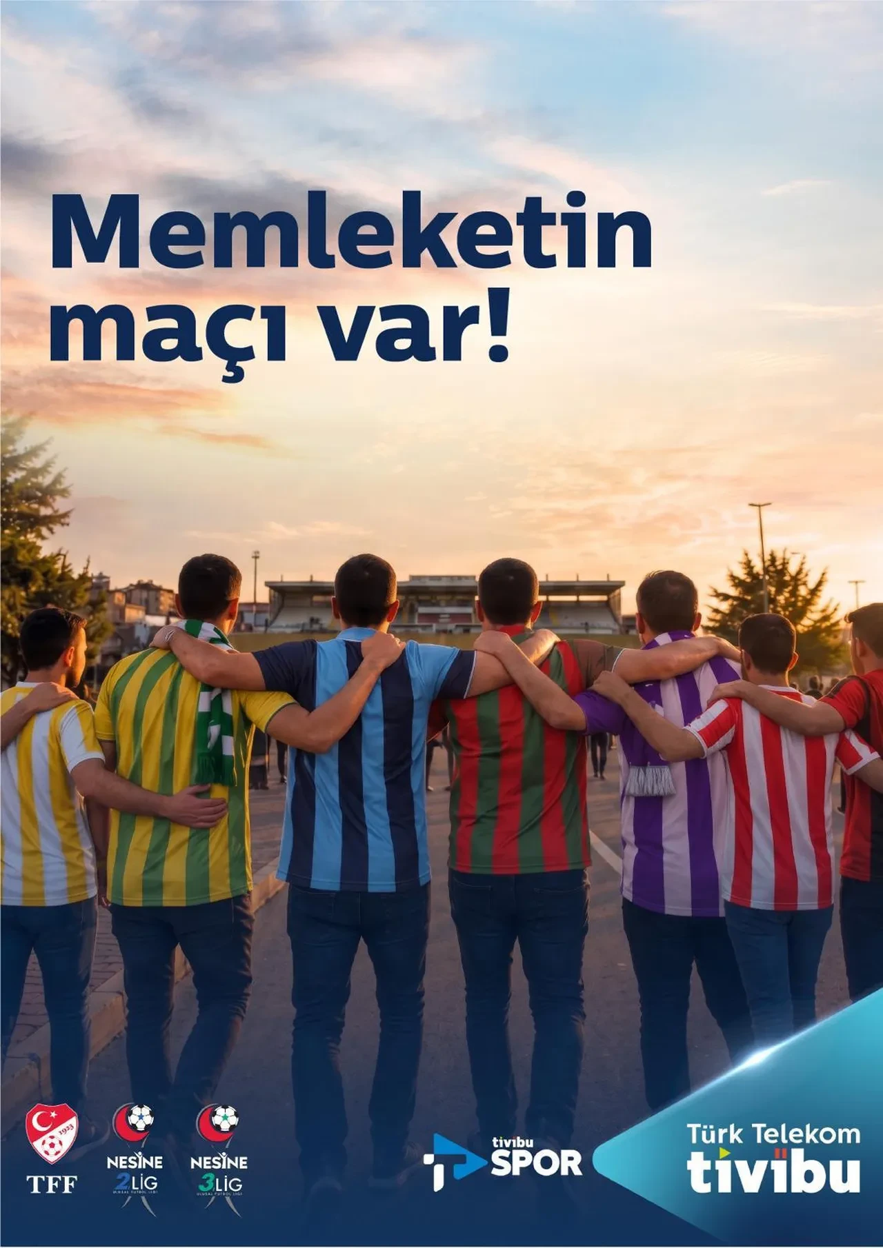 Futbolseverlerin memleketlerindeki Nesine 2. ve 3. Lig heyecanı Tivibu’da