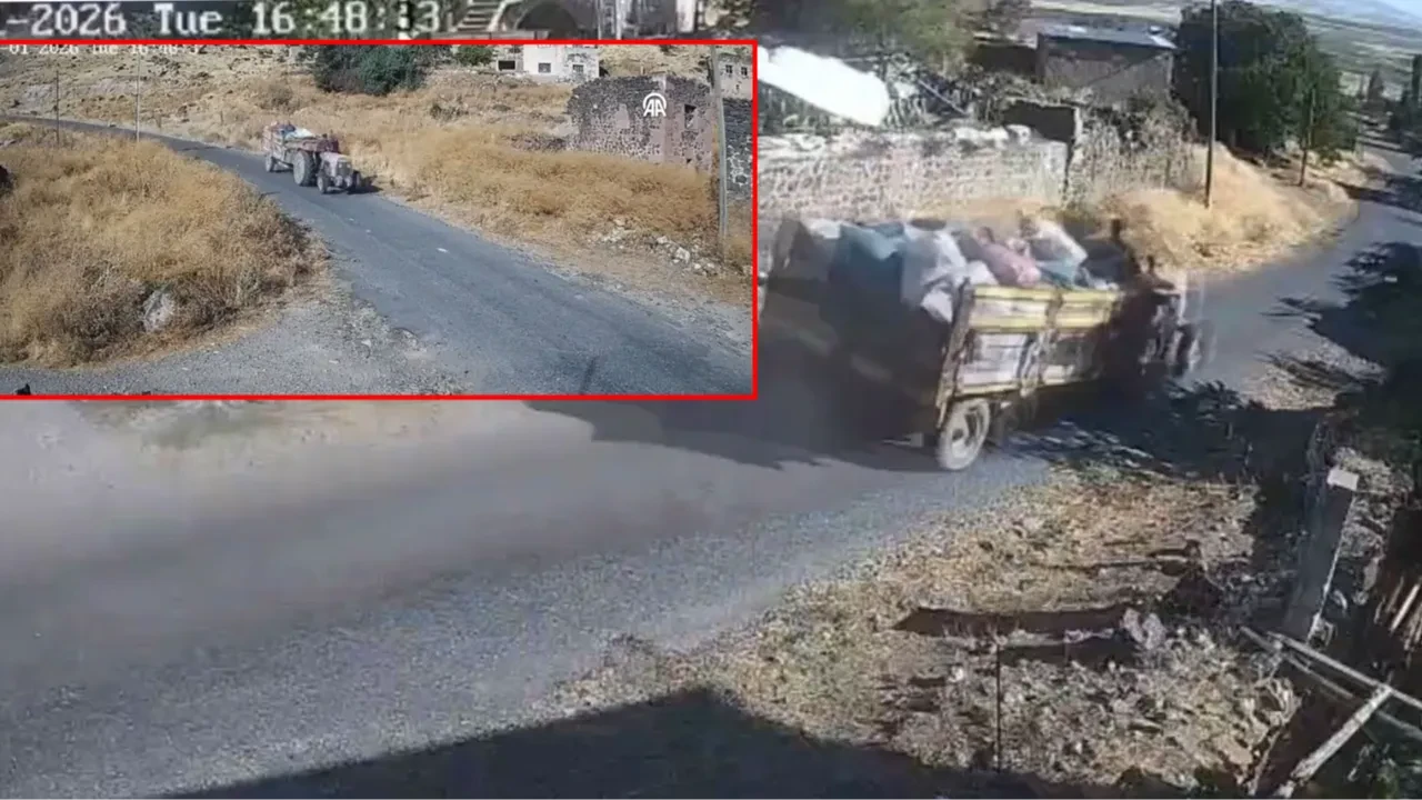 Kontrolden çıkan traktör dehşet dolu anlar yaşattı! 1 kişi hayatını kaybetti