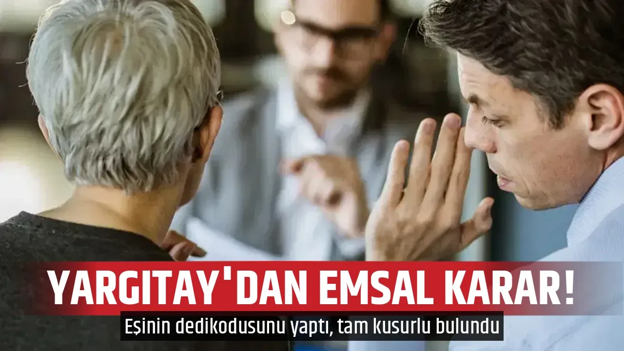 YARGITAY'DAN EMSAL KARAR!