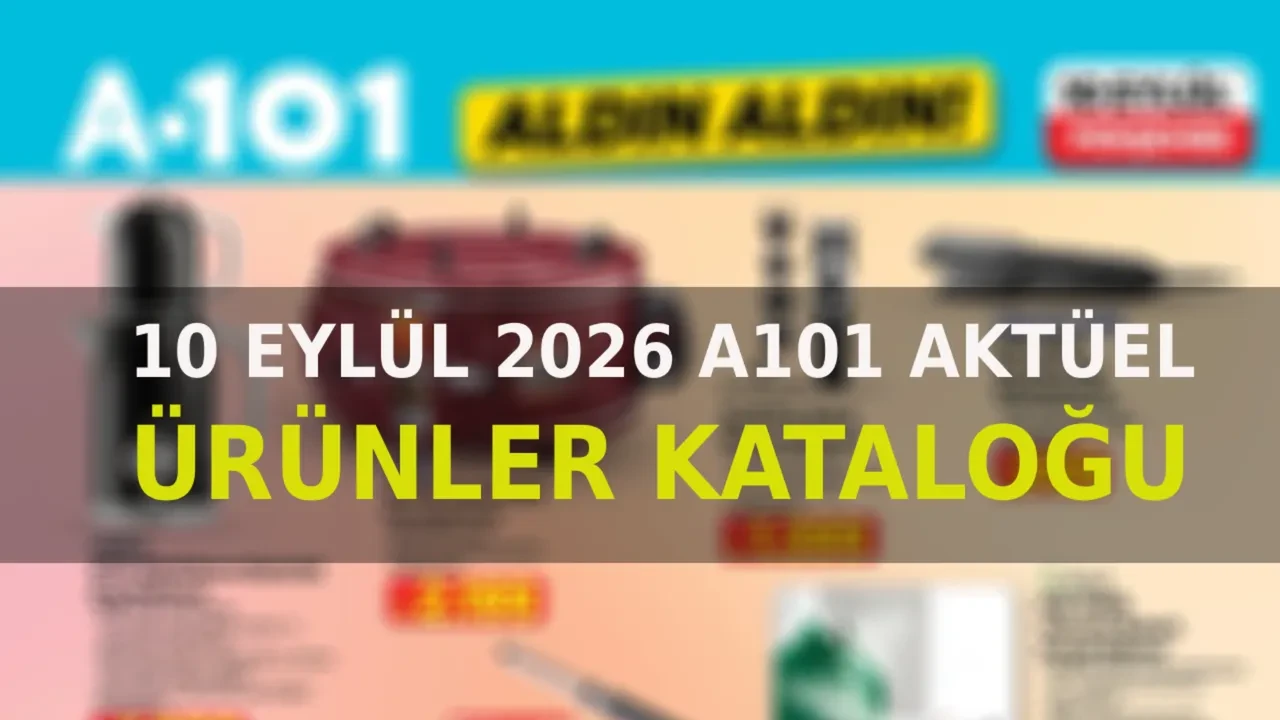 A101 10 Eylül 2026 Aktüel Ürünler Kataloğu! RGB LED aydınlatma, davul fırın, cam temizleme robotu ve buharlı temizleyici geliyor...
