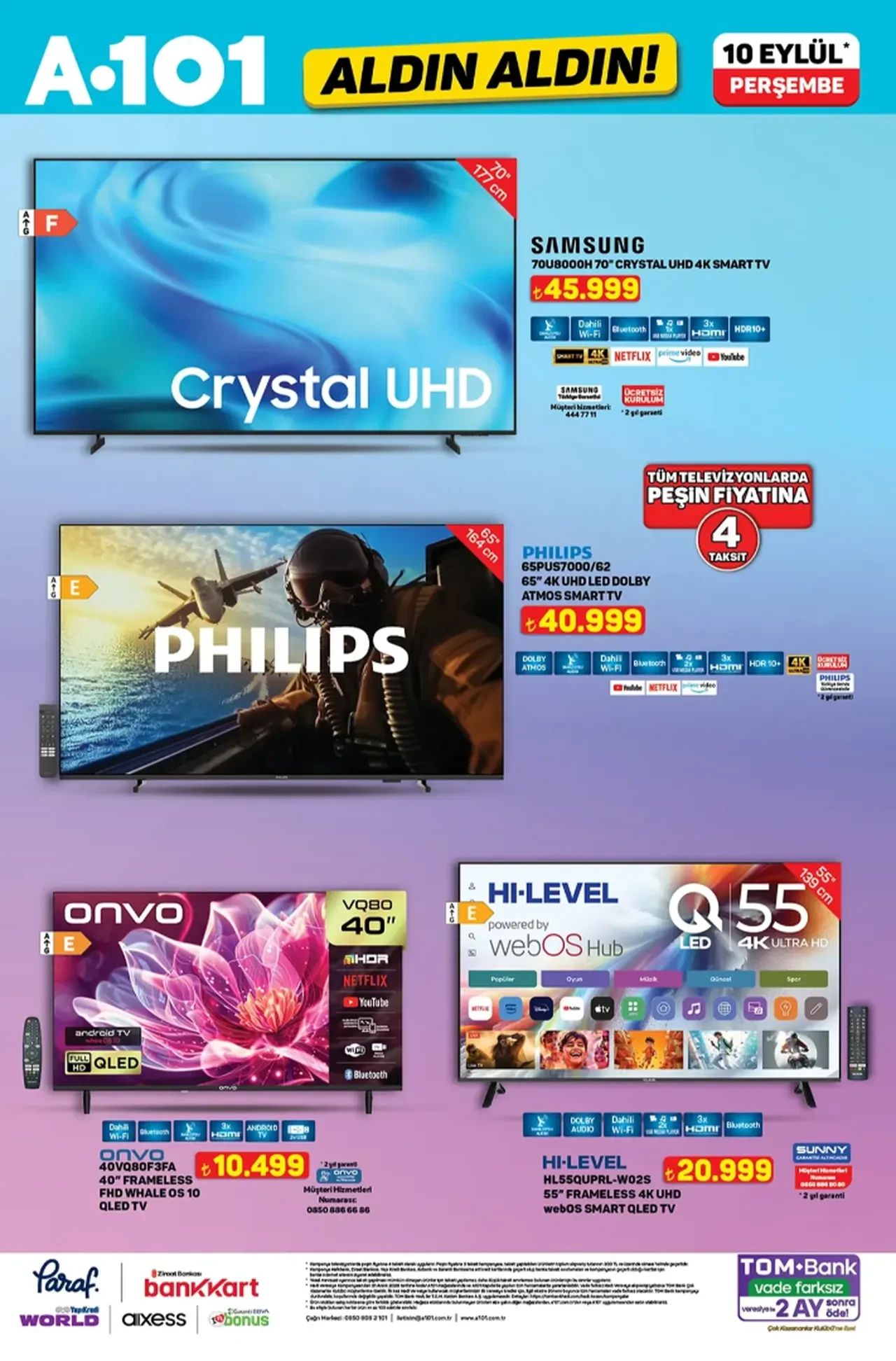 A101 10 Eylül 2026 Aktüel Ürünler Kataloğu! RGB LED aydınlatma, davul fırın, cam temizleme robotu ve buharlı temizleyici geliyor...