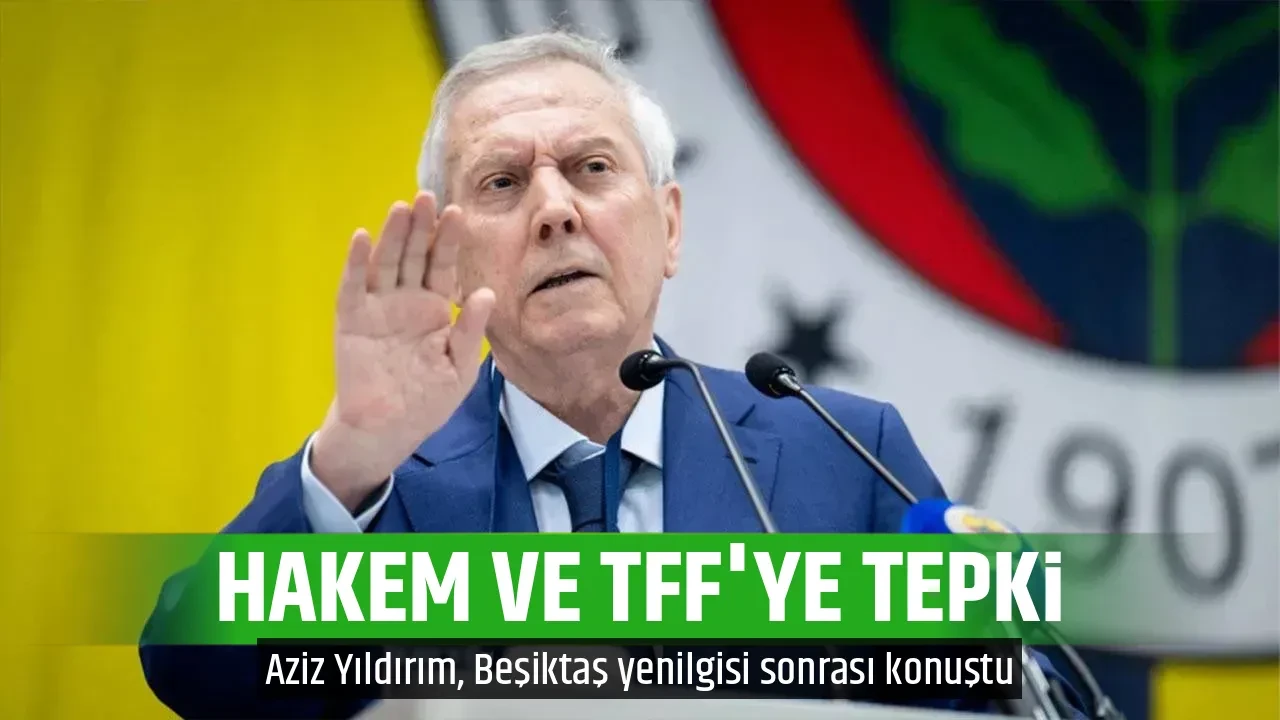 HAKEM VE TFF'YE TEPKİ