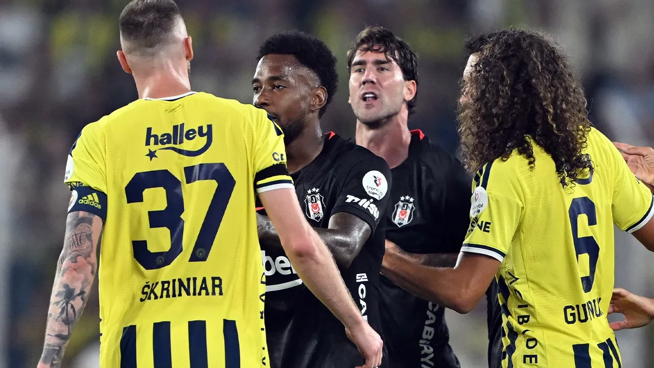 Derbinin galibi Beşiktaş! Fenerbahçe evinde 2-1 yenildi
