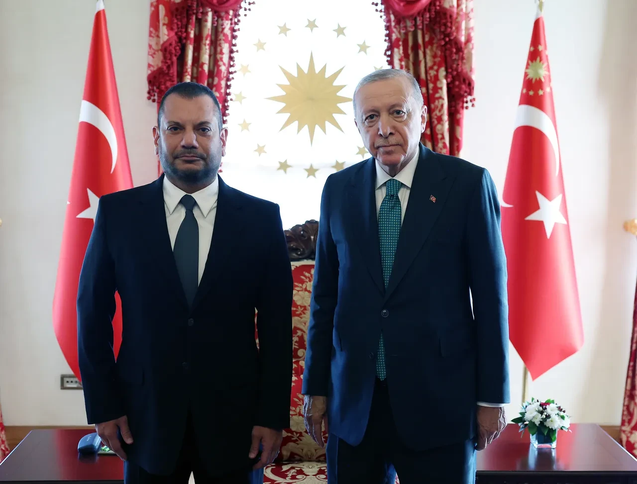 Dolmabahçe'de 4 büyükler zirvesi! Cumhurbaşkanı Erdoğan kulüp başkanlarını kabul etti