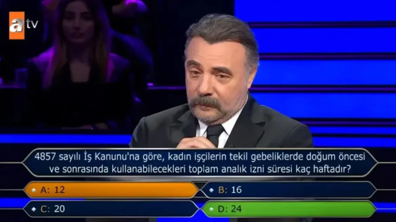 Kim Milyoner Olmak İster'de yarışmacı soruyu yanlış bildi! Cevap Bakan Göktaş'tan geldi