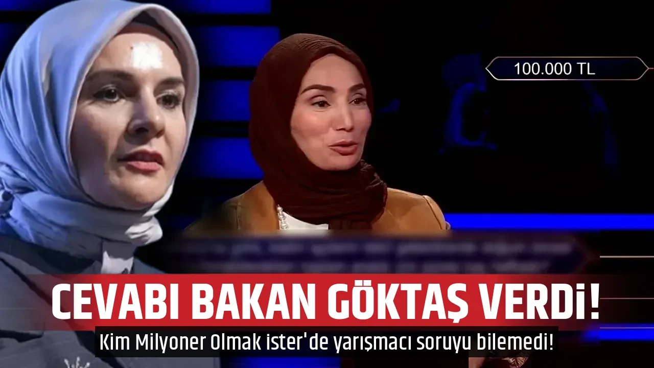 CEVABI BAKAN GÖKTAŞ VERDİ!