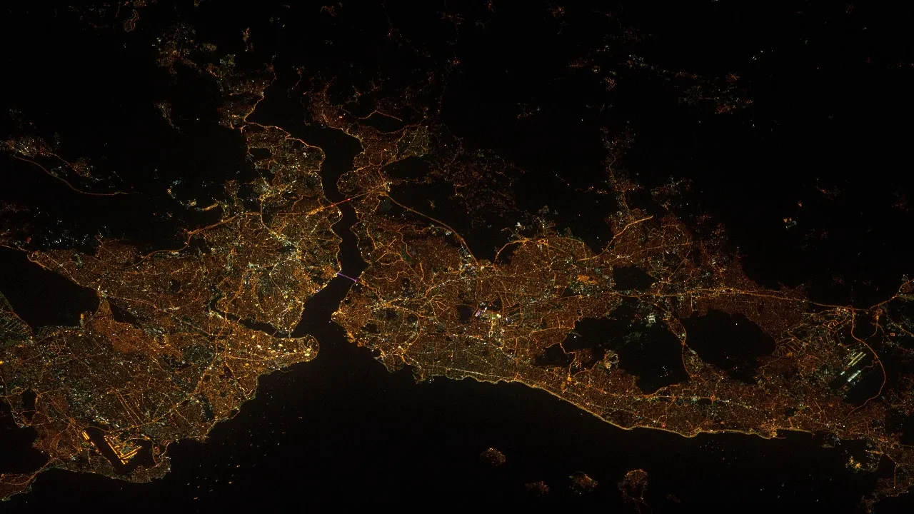 Astronotlar çekti, ISS paylaştı: İstanbul’un uzaydan çekilen fotoğrafları büyüledi