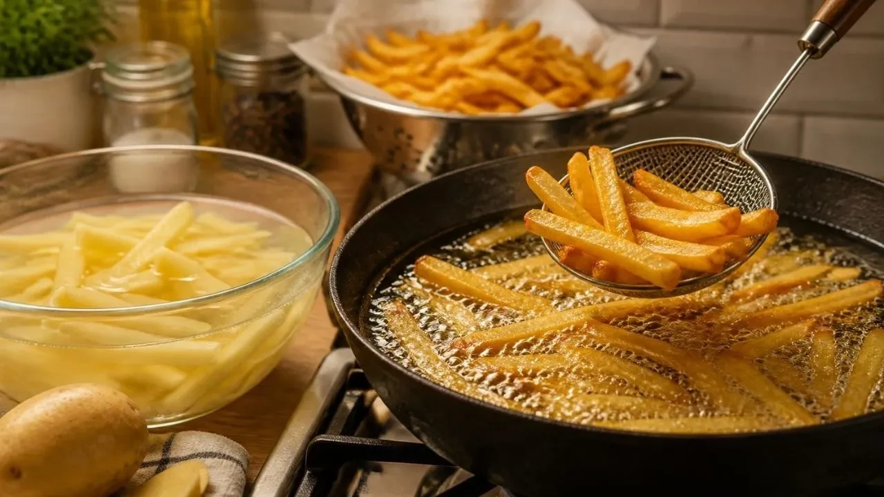 Ömrüm boyunca en iyi yediğim patates kızartması! Tarifi Konyalı bir abla verdi