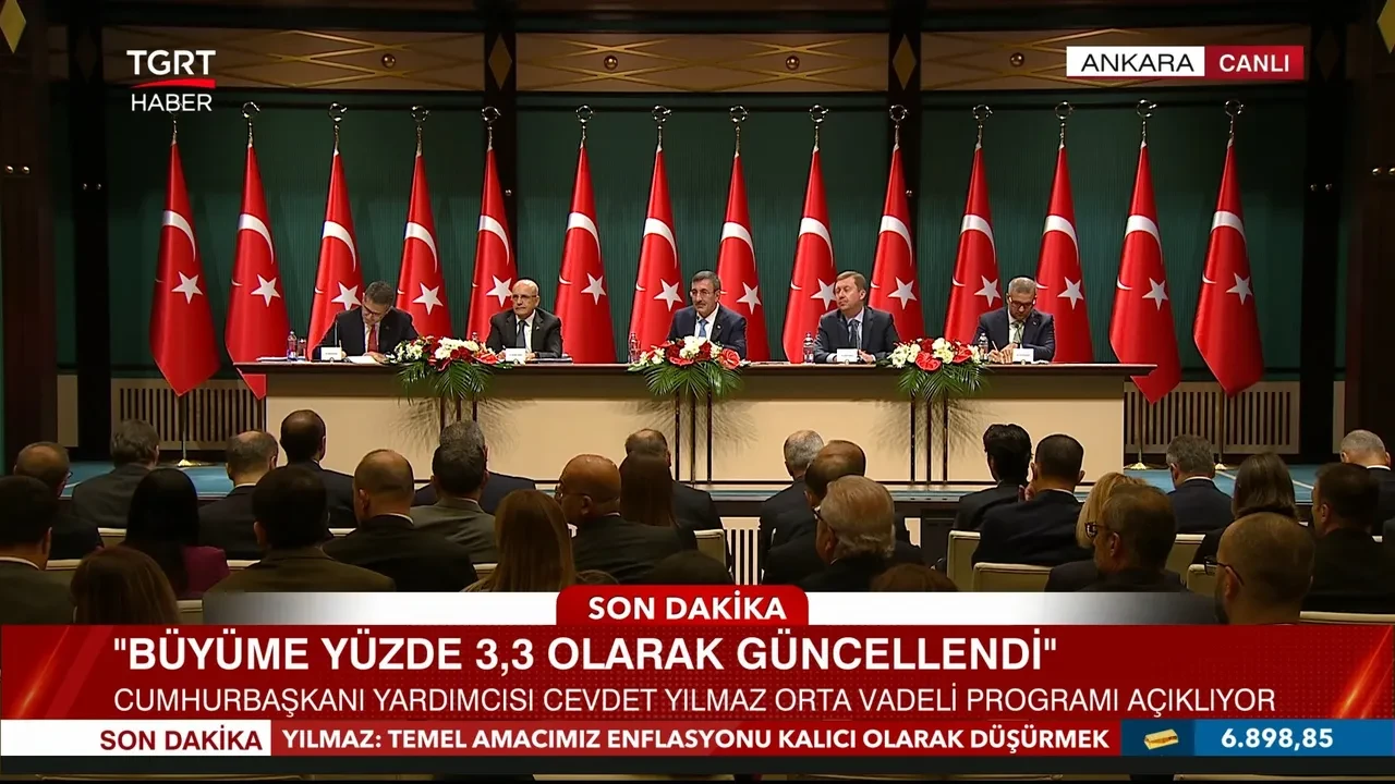 Yeni Orta Vadeli Program açıklandı! İşte 3 yıllık enflasyon ve büyüme hedefleri