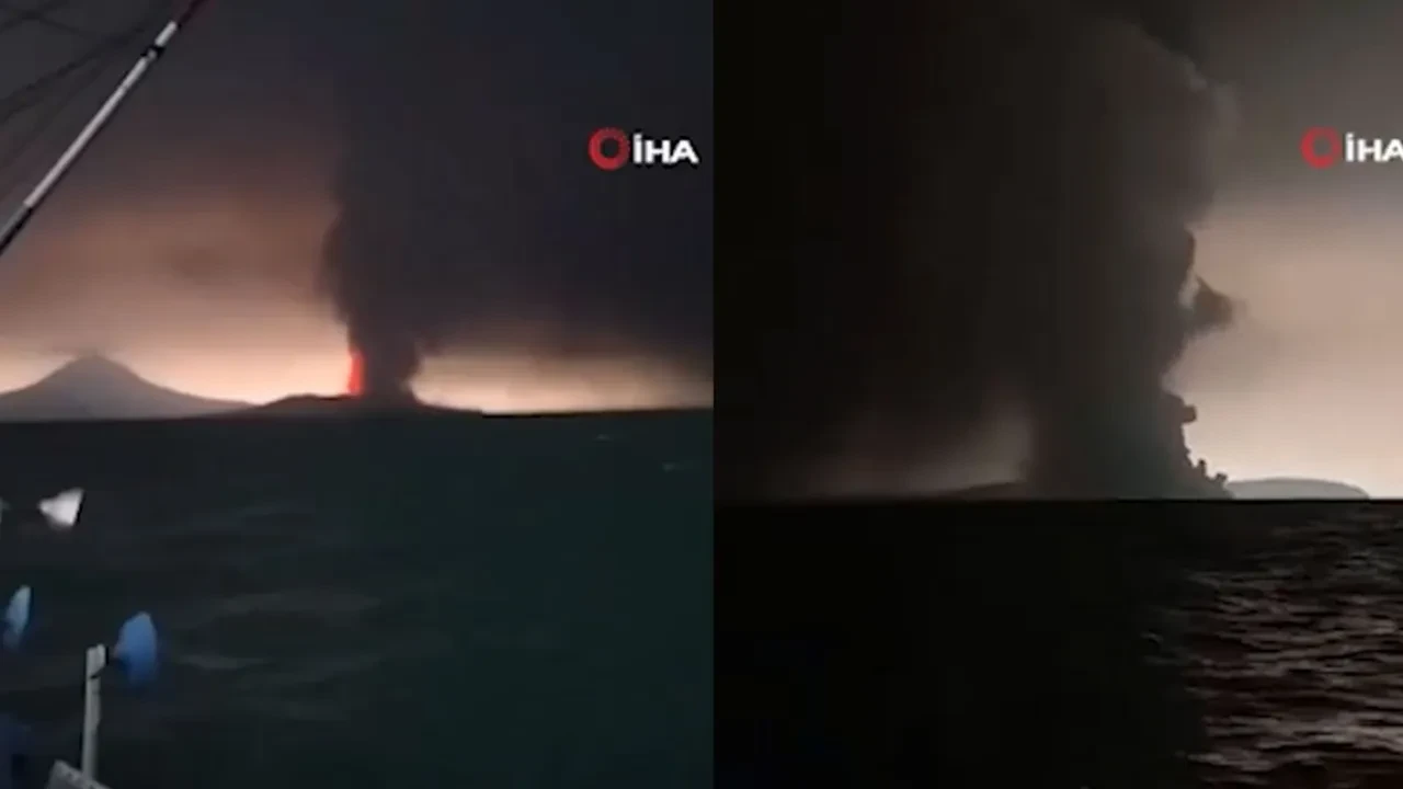 Endonezya'da Anak Krakatau Yanardağı patlamaları: Binlerce uçuş iptal edildi