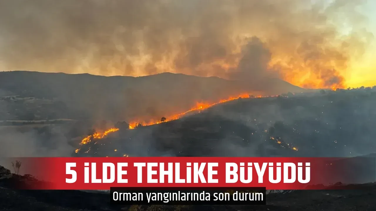 5 İLDE TEHLİKE BÜYÜDÜ