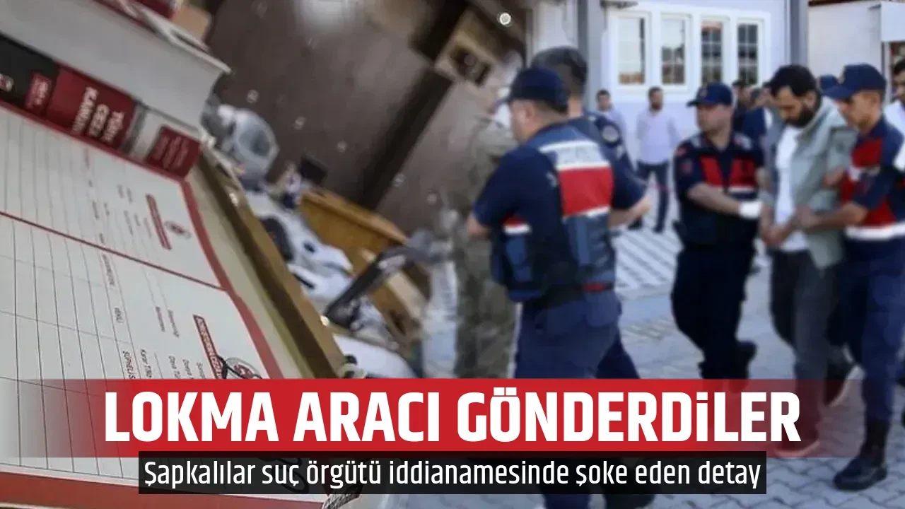 LOKMA ARACI GÖNDERDİLER