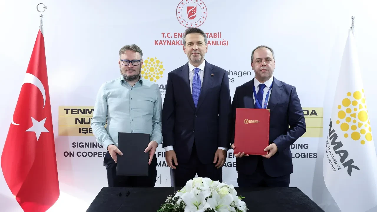 TENMAK ile Copenhagen Atomics mutabakat zaptı imzaladı! Bakan Bayraktar: 'Farklı bir yakıt, özellikle toryum olması açısından bu iş birliği önemli'