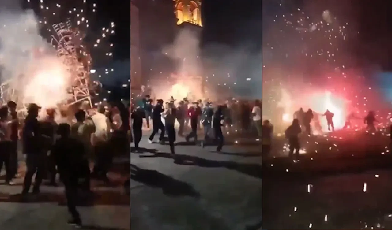 Yüzlerce kişinin arasında havai fişekler patladı! Meksika'daki faciada çok sayıda ölü ve yaralı