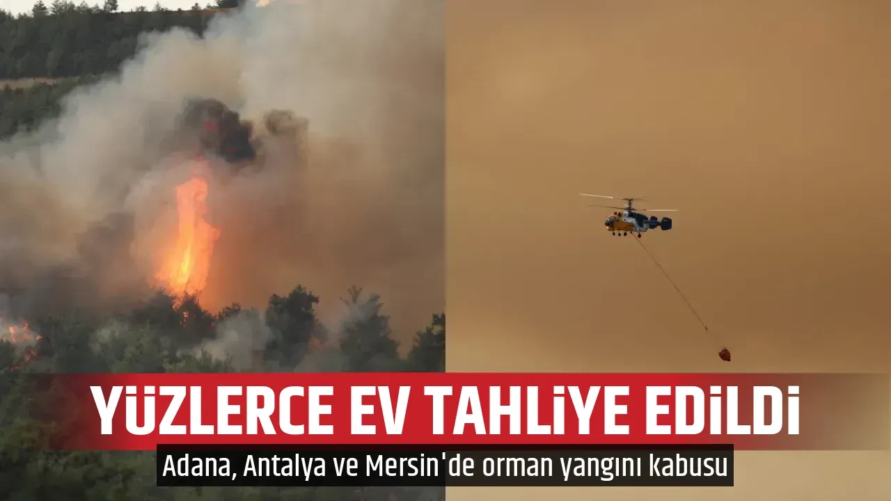 YÜZLERCE EV TAHLİYE EDİLDİ