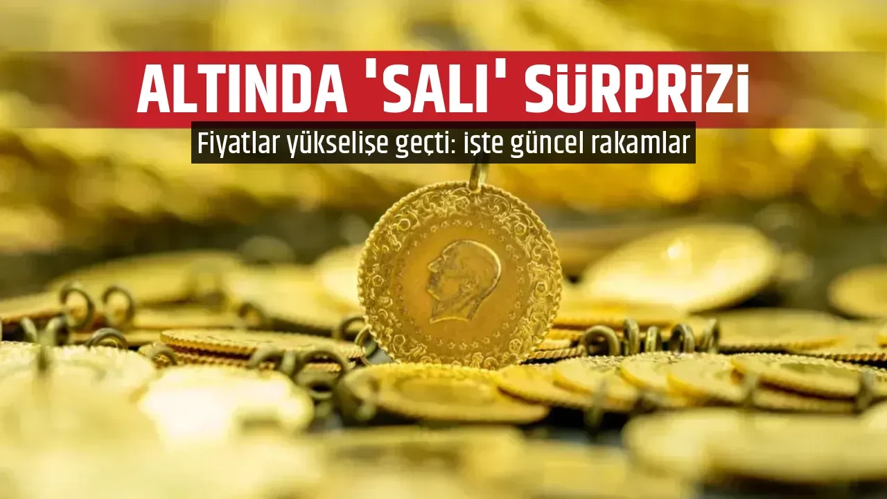 ALTINDA 'SALI' SÜRPRİZİ