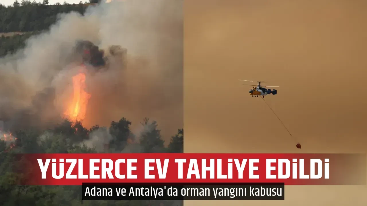 YÜZLERCE EV TAHLİYE EDİLDİ