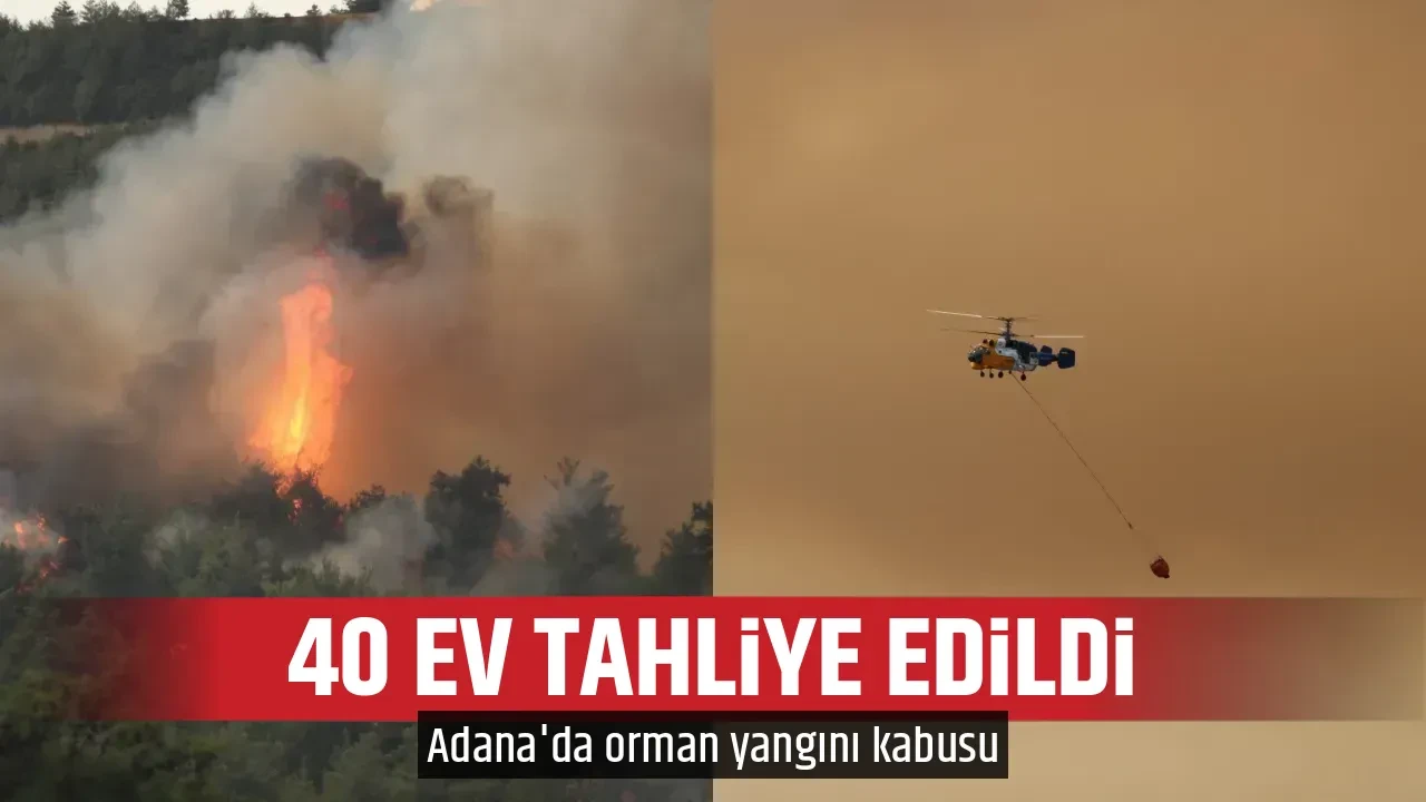 40 EV TAHLİYE EDİLDİ