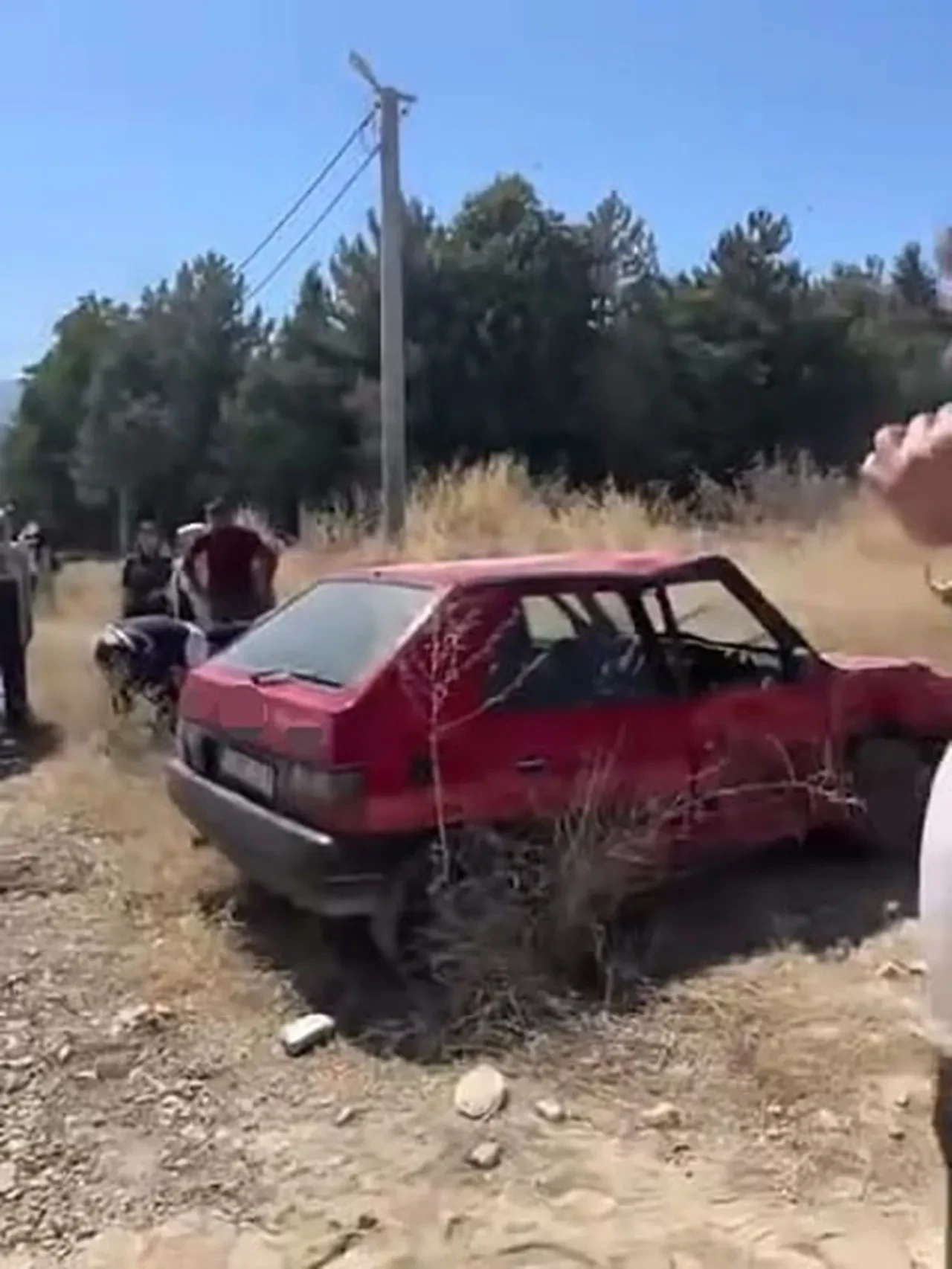 Bursa'da iki otomobil kafa kafaya çarpıştı: 6 yaralı