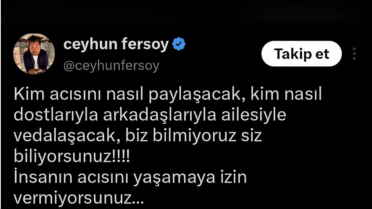 Ceyhun Fersoy'un Serhat Mustafa Kılıç paylaşımı tepki çekti! Hikayeyi silen oyuncu eleştirilere yanıt verdi