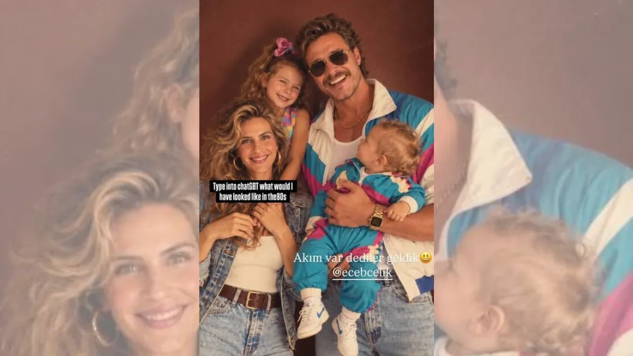 Chatgbt 80'ler nostalji akımına ünlü isimler katıldı! Ebru Gündeş ve Alişan paylaşımına beğeni yağdı