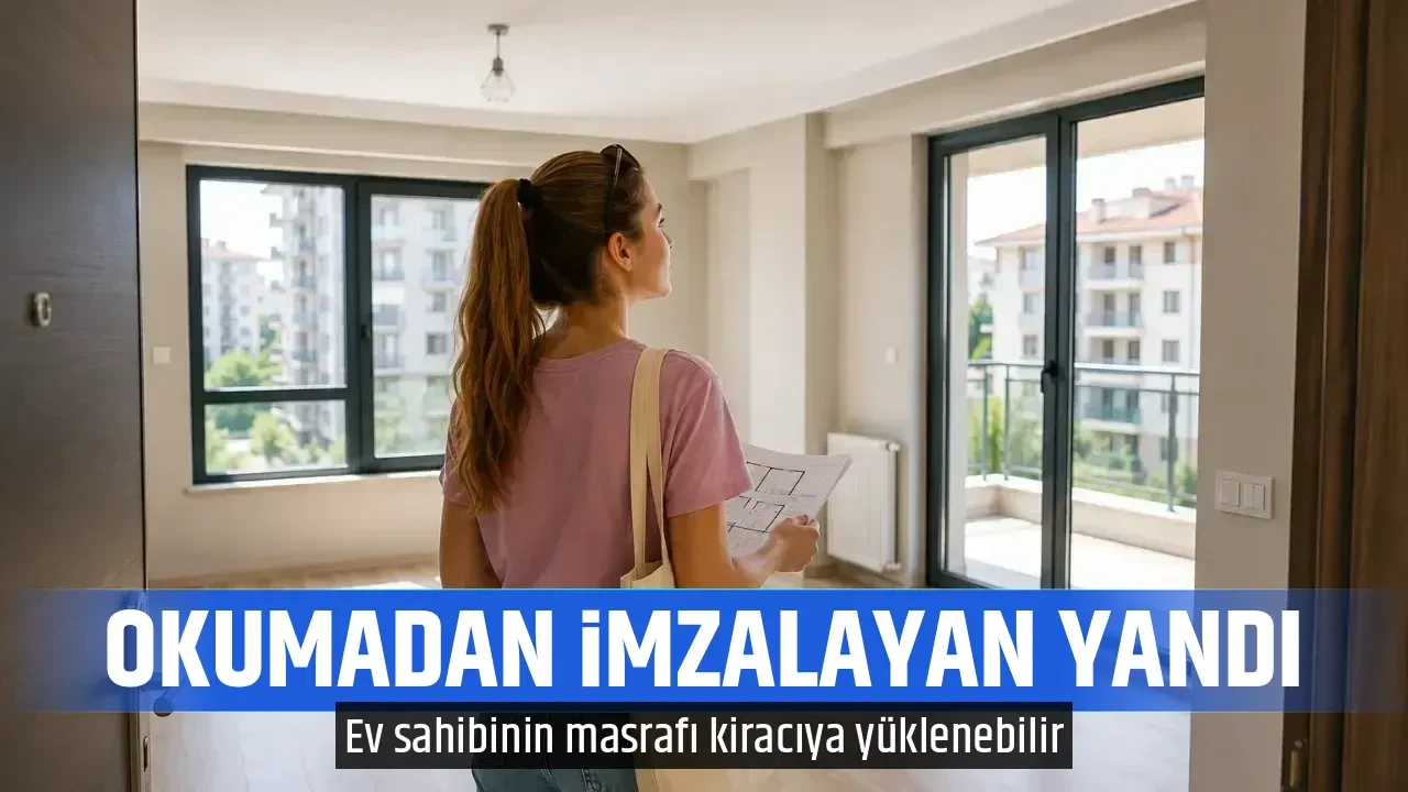 OKUMADAN İMZALAYAN YANDI