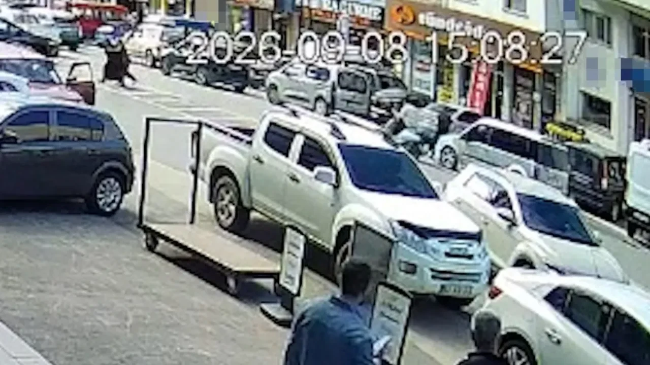 Rize'de yaşanan silahlı saldırı olayı kamerada