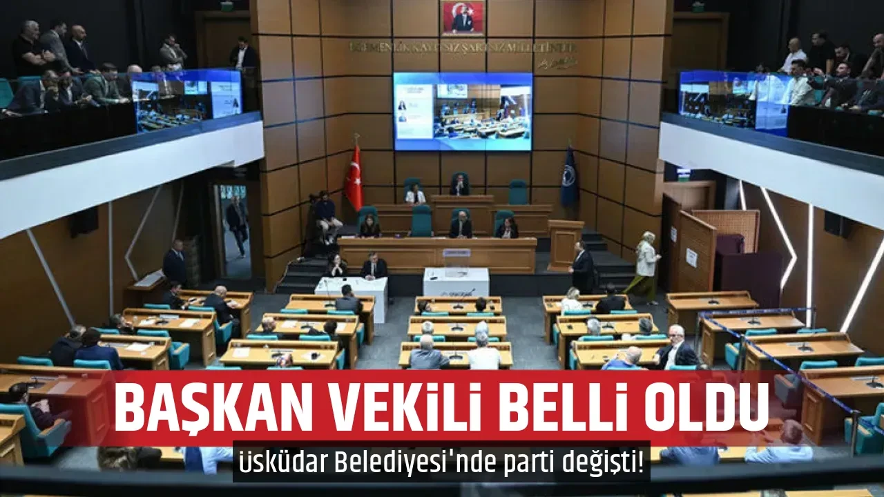 BAŞKAN VEKİLİ BELLİ OLDU