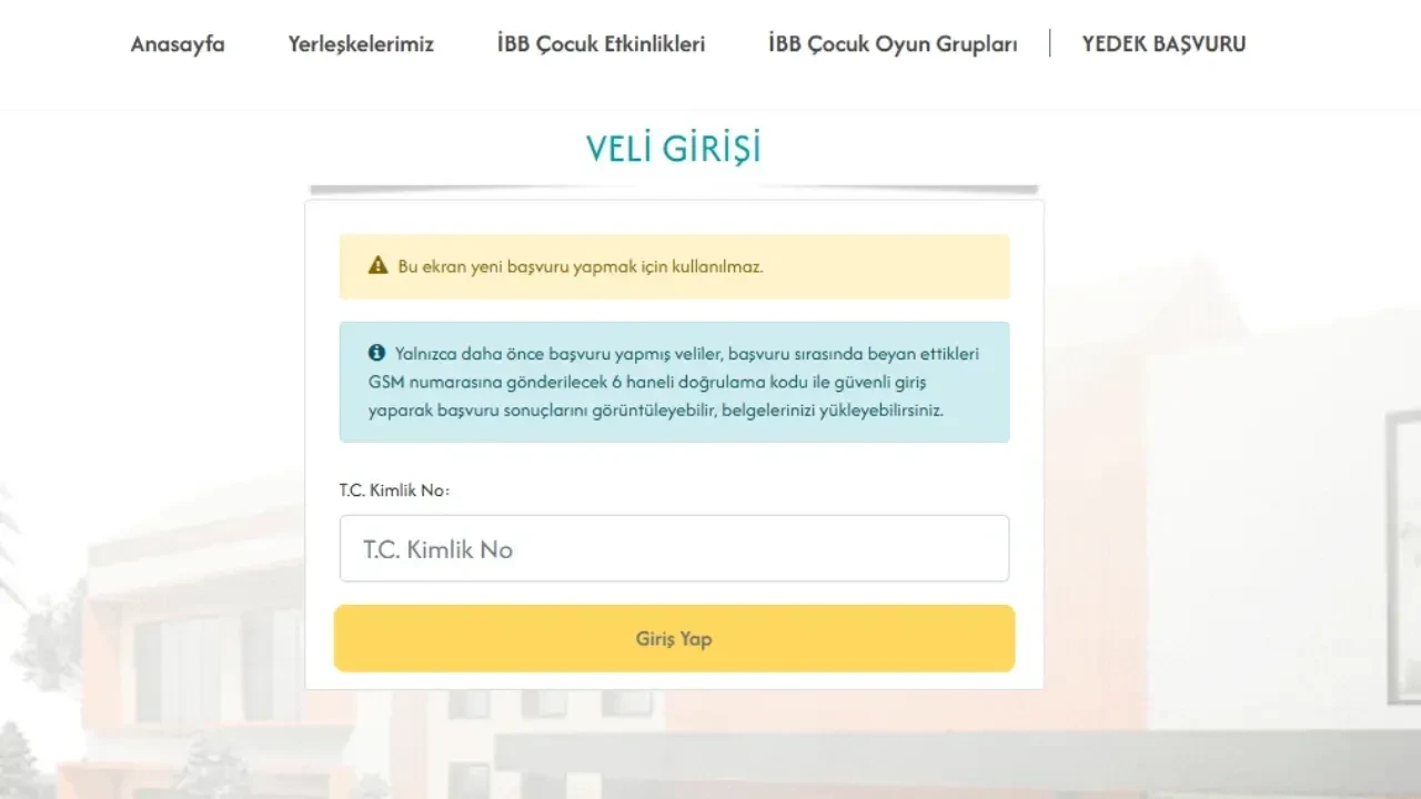 Yuvamız İstanbul sonuçları açıklandı mı? 2026 Yuvamız İstanbul başvuru sonuçları sorgulama ekranı... 
