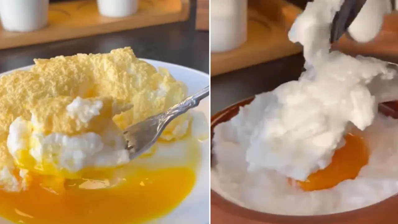 Bulut gibi kabarıyor, yiyen tarifini soruyor! İşte son dönemin popüler yumurtası
