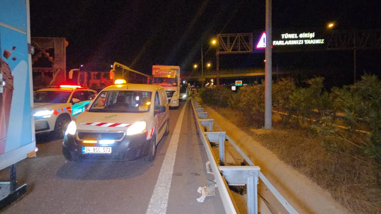 Bursa'da tünel çıkışında feci kaza: 1 ölü, 7 yaralı