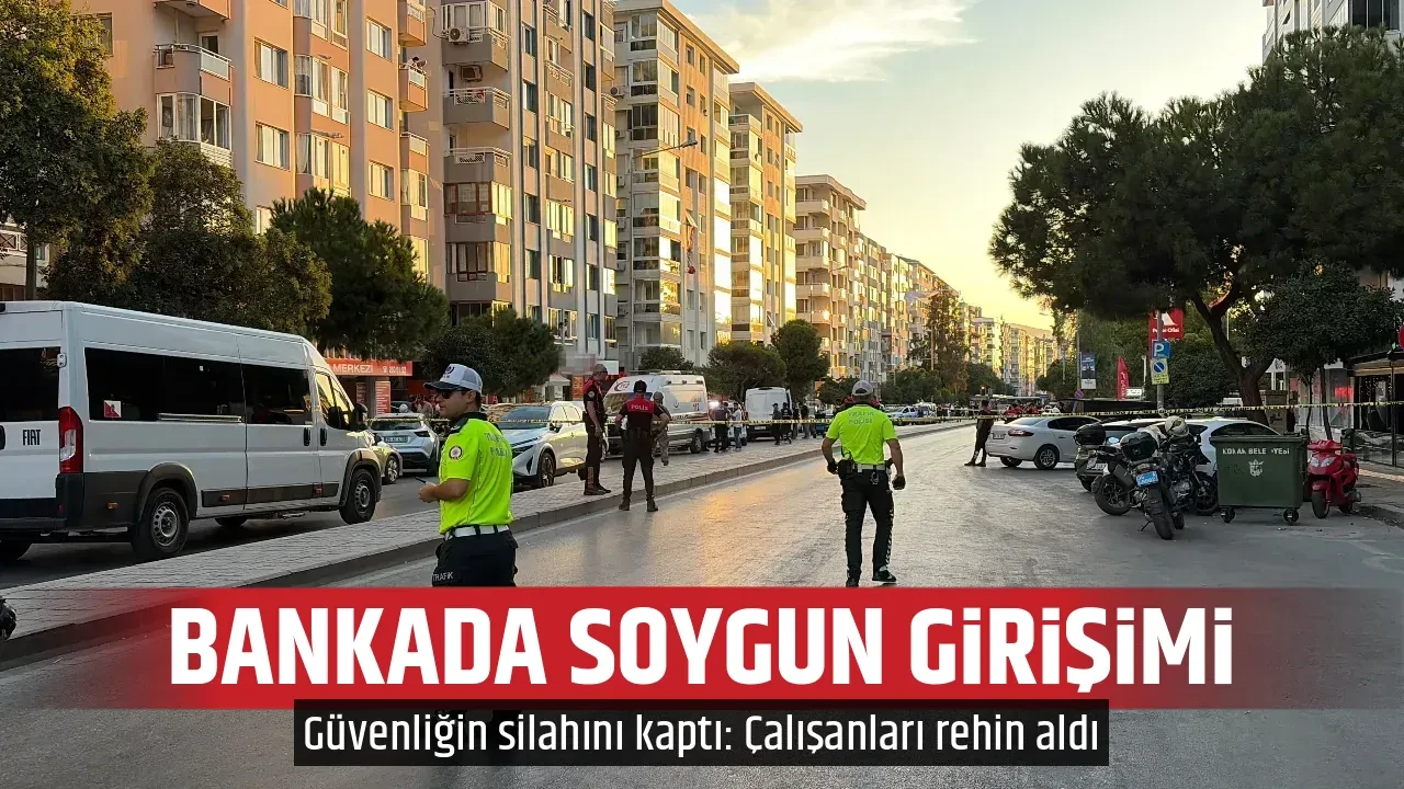 BANKADA SOYGUN GİRİŞİMİ
