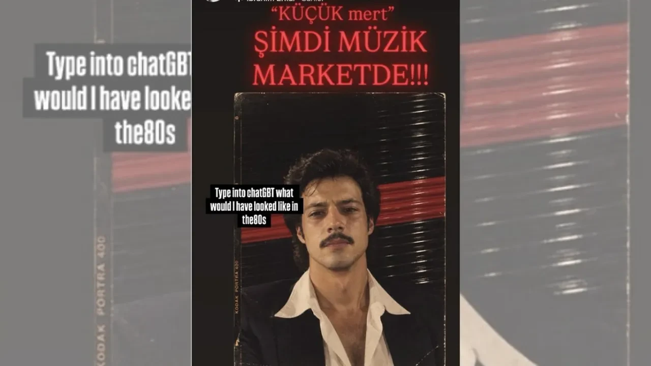 Mert Yazıcıoğlu 80’lere ışınlandı! “Küçük Mert” esprisi gündem oldu