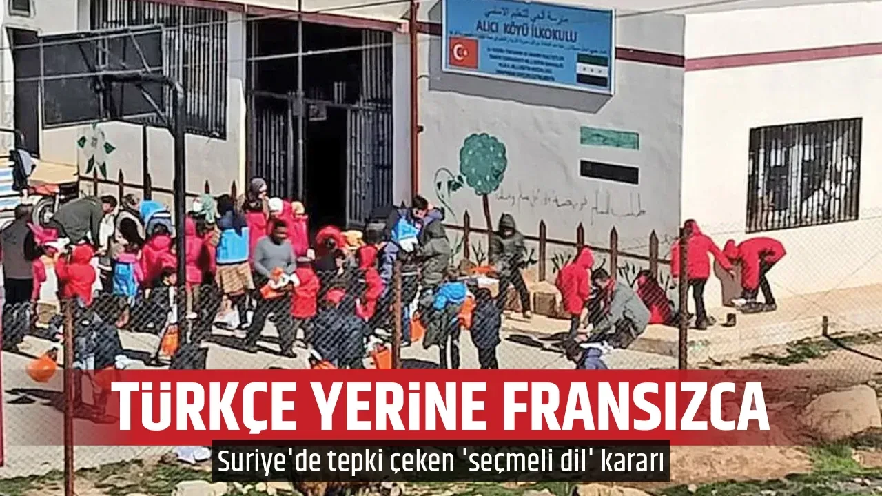 TÜRKÇE YERİNE FRANSIZCA